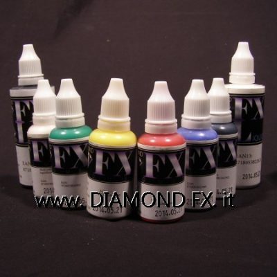Colori Liquidi per Aerografo Diamond Fx