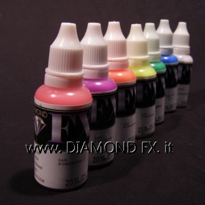 50 - Colore Giallo Neon per Aerografo Diamond Fx - Diamond-Fx