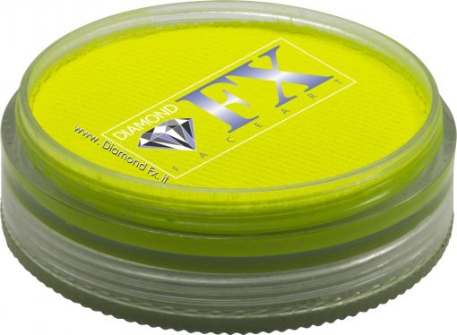 250 – Colore Giallo Neon Aquacolor 45 Gr. Diamond Fx