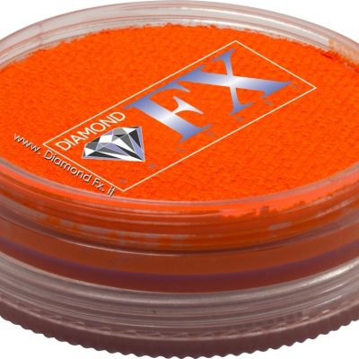 340 – Colore Arancio Neon Aquacolor 90 Gr. Diamond Fx