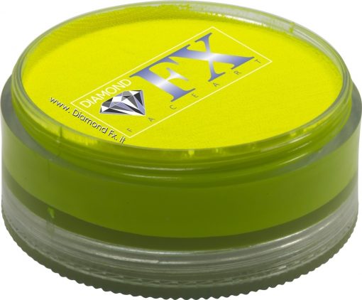 350 – Colore Giallo Neon Aquacolor 90 Gr. Diamond Fx