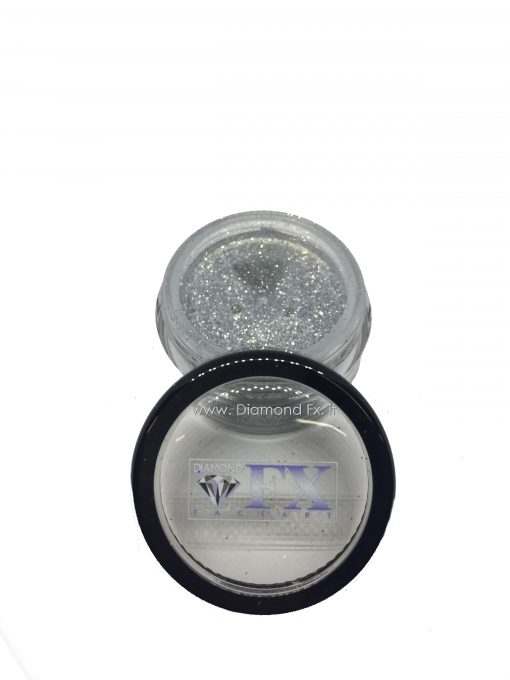 GL01 - Glitter ARGENTO Cosmetico Diamond Fx 5 Gr.