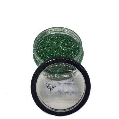 GL03 - Glitter VERDE GIADA Cosmetico Diamond Fx 5 Gr.