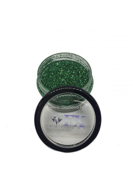 GL03 - Glitter VERDE GIADA Cosmetico Diamond Fx 5 Gr.
