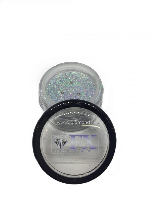 GL07 - Glitter ARGENTO CRISTAL Cosmetico Diamond Fx 5 Gr.