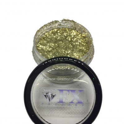 GL21 - Glitter FIBRE ORO Cosmetico Diamond Fx 5 Gr.