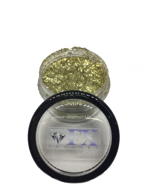 GL21 - Glitter FIBRE ORO Cosmetico Diamond Fx 5 Gr.