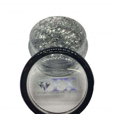 GL22 - Glitter FIBRE ARGENTO Cosmetico Diamond Fx 5 Gr.
