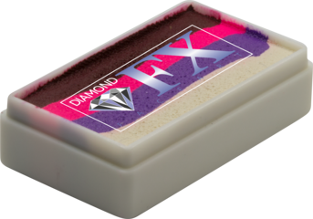 RS30-72 - Neon Rose CAKES Medium size Diamond Fx
