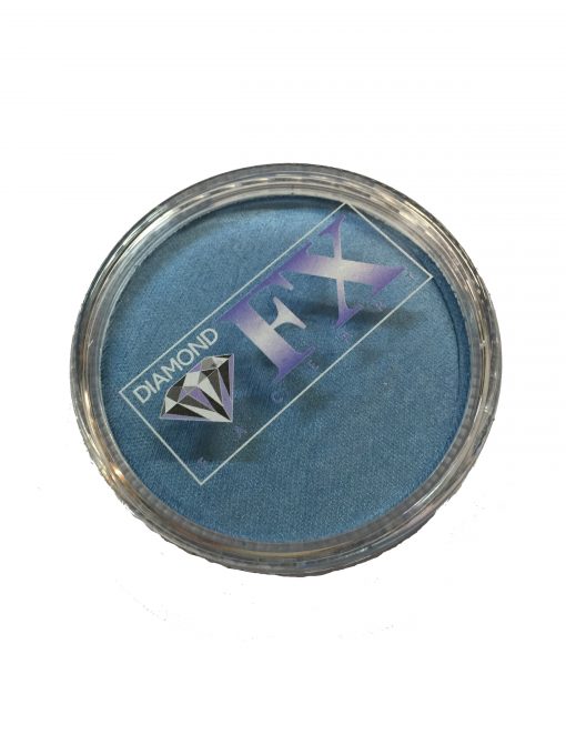 1610 – Colore Blu Chiaro Perlato-Metallico Aquacolor 32 Gr. Diamond Fx - immagine 2