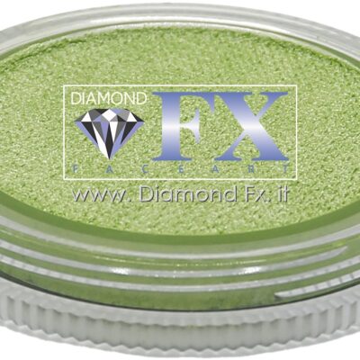 1575 – Colore Light Green Perlato-Metallico Aquacolor 32 Gr. Diamond Fx