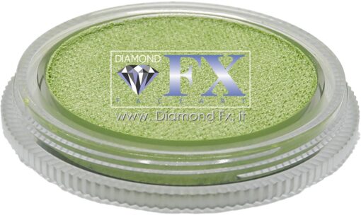 1575 – Colore Light Green Perlato-Metallico Aquacolor 32 Gr. Diamond Fx