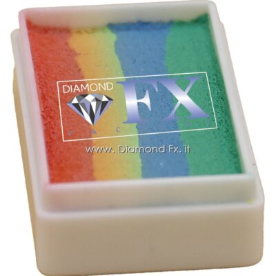 RS30-122 - Intense Rainbow CAKES Medium size Diamond Fx