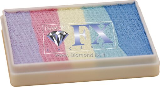 RS50-151 - Mellow Rainbow SPLIT CAKES Big size Diamond Fx